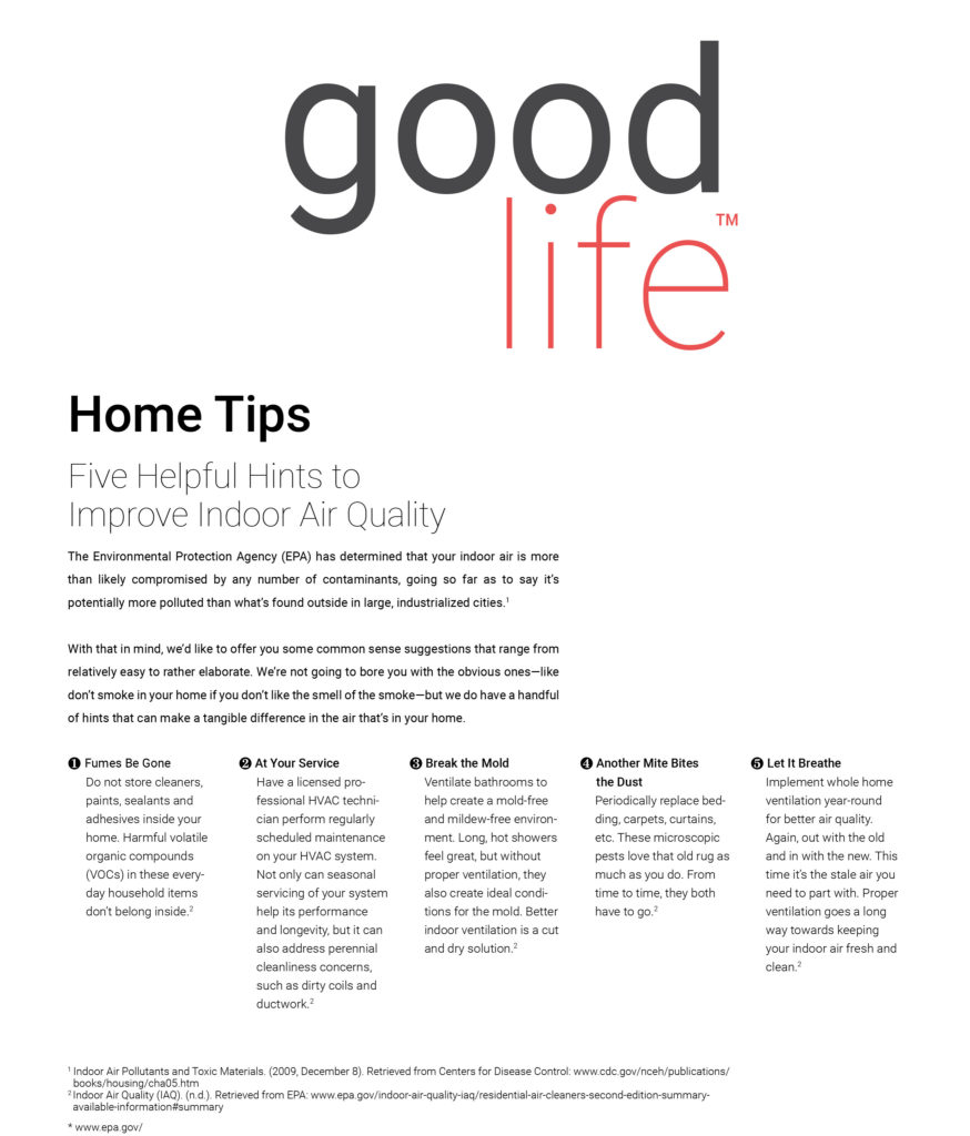 Five Helpful Hints to Improve Indoor Air Quality 11 gdm hometips 1